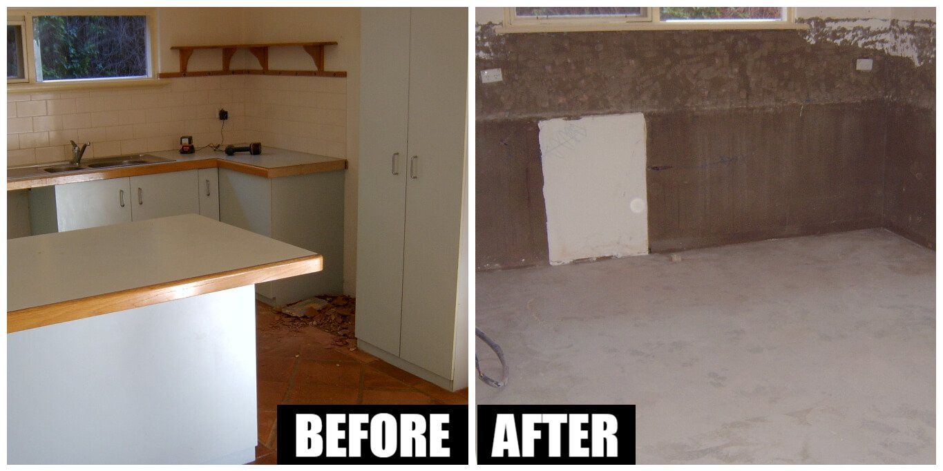 Kitchen Strip outs